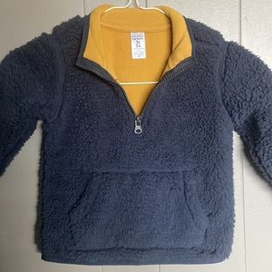 Like new! 3t Carter’s Sherpa Quarter Zip Sweatshirt